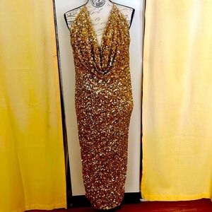 Sequence Halter Dress 💕